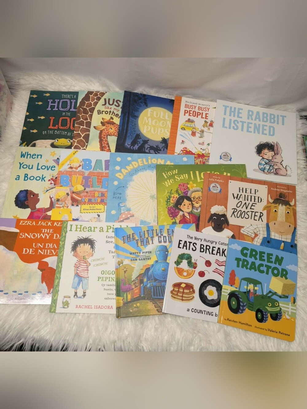 15pc New & Like New Assorted Children's Books Kids Picture Book Set